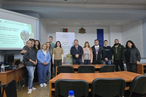 Преподаватели и студенти от катедра „Аграрна икономика“ взеха участие в информационно събитие, организирано от НССЗ